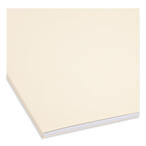 Top Tab Fastener Folders, 1/3-cut Tabs: Assorted, 0.75" Expansion, 1 Fastener, Legal Size, Manila Exterior, 50/box