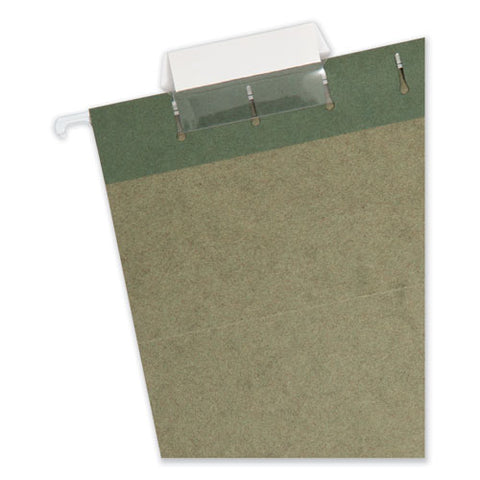 Hanging Folders, Legal Size, 1/5-cut Tabs, Standard Green, 25/box