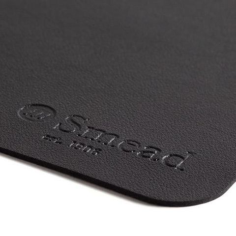 Vegan Leather Desk Pads, 36 X 17, Charcoal