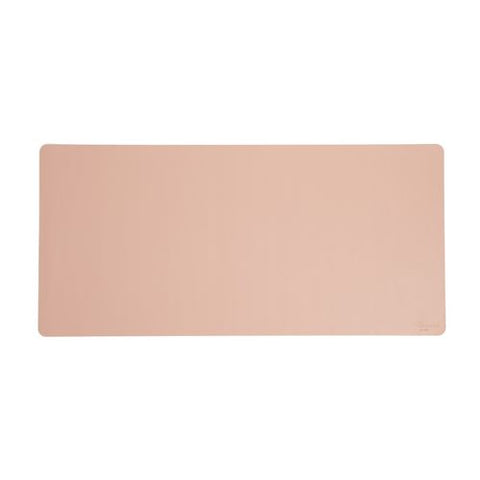 Vegan Leather Desk Pads, 36 X 17, Light Pink