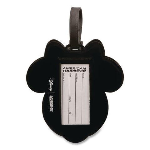 Disney Character Luggage Tag, Minnie Mouse, Rubber, Multicolor