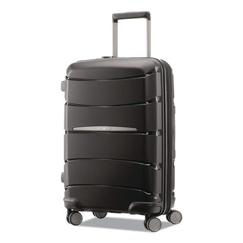 Outline Pro Hardside Spinner Suitcase, 15 X 10 X 23, Midnight Black