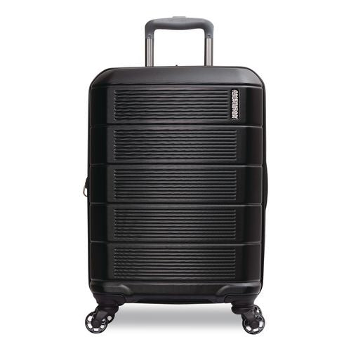 Stratum 2.0 Hardside Spinner Suitcase, 15 X 9.5 X 22, Jet Black