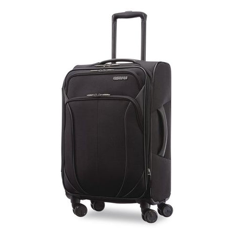 4 Kix 2.0 Softside Spinner Suitcase, 14.5 X 9.5 X 23.5, Black