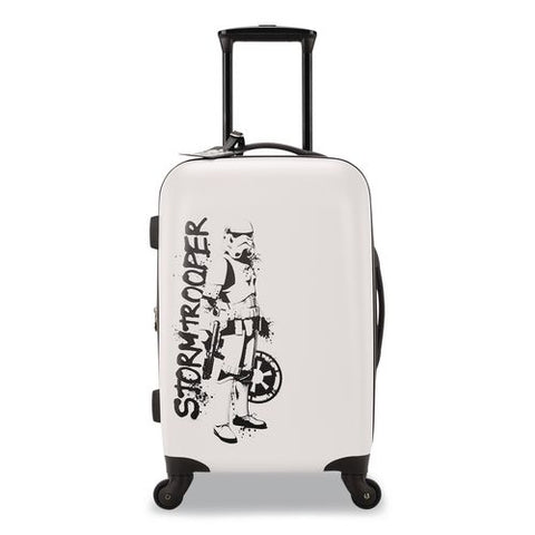 Star Wars Storm Trooper Hardside Spinner Suitcase, 9.5 X 14 X 22.5