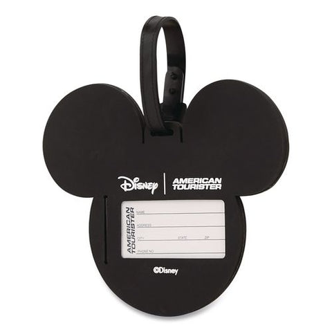 Disney Character Luggage Tag, Mickey Pride, Rubber, Multicolor