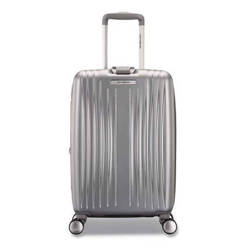 Opto 3 Hardside Spinner Suitcase, 13.58 X 9.25 X 19.29, Silver