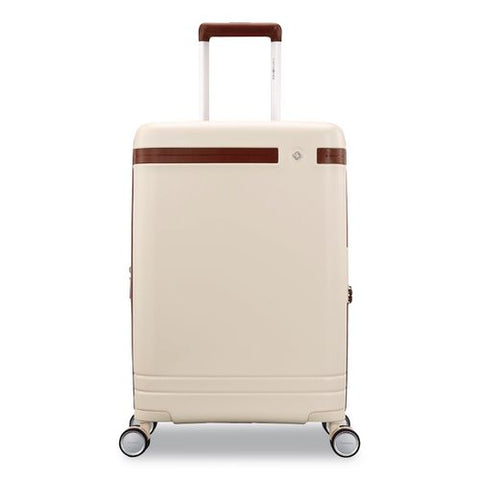 Virtuosa Hardside Spinner Suitcase, 10 X 14.5 X 20.5, Off White