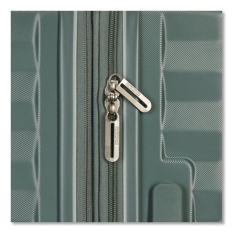 Color Vault Hardside Spinner Suitcase Set, 11 X 11 X 24, Jade Green