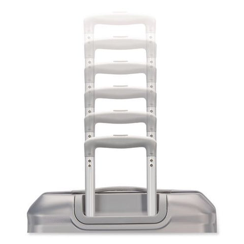 Color Vault Hardside Spinner Suitcase Set, 11 X 11 X 24, Silver
