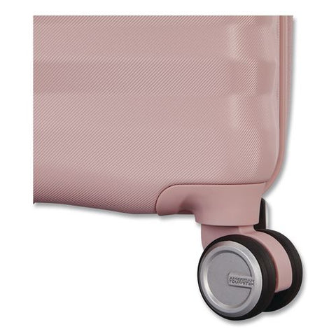 Color Vault Hardside Spinner Suitcase Set, 11 X 11 X 24, Pink Blush
