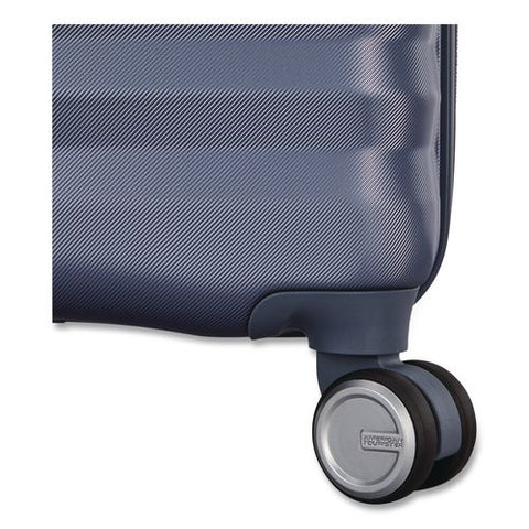 Color Vault Hardside Spinner Suitcase Set, 11 X 11 X 24, Slate Blue