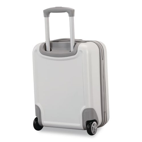 My At Underseater Hardside Carry-on Spinner Suitcase, 8 X 13 X 18, White
