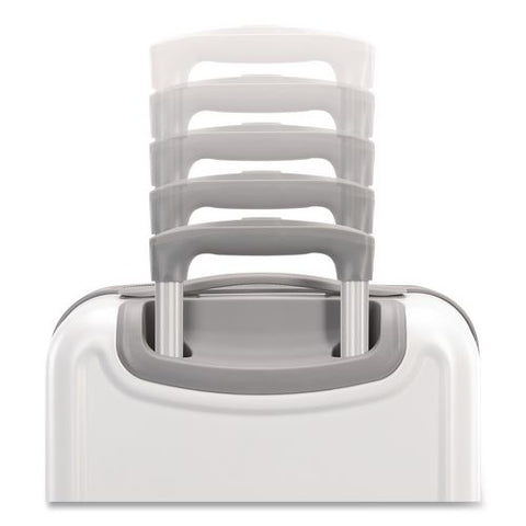 My At Underseater Hardside Carry-on Spinner Suitcase, 8 X 13 X 18, White