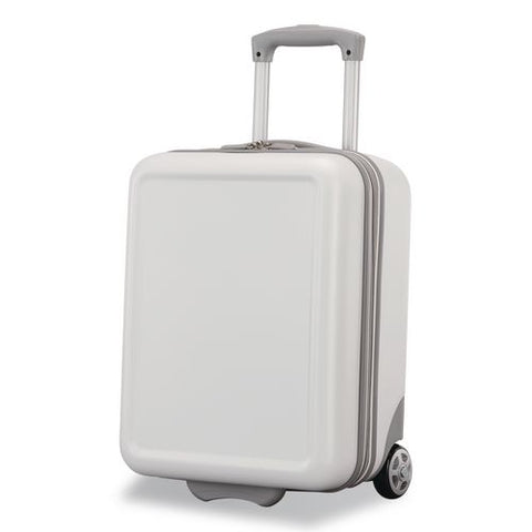 My At Underseater Hardside Carry-on Spinner Suitcase, 8 X 13 X 18, White