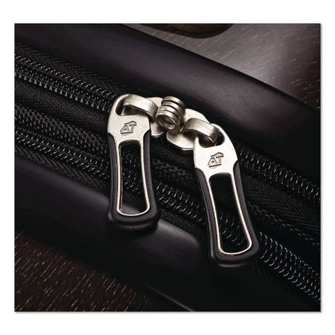 Disney Mickey Mouse Pants Large Hardside Spinner Suitcase, 12 X 19.8 X 31, Black/red/yellow