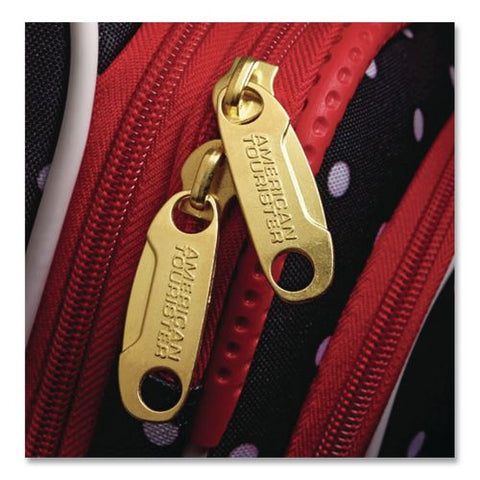 Disney Minnie Mouse Red Bow Softside Spinner Suitcase, 11 X 19 X 31, Black/red/white