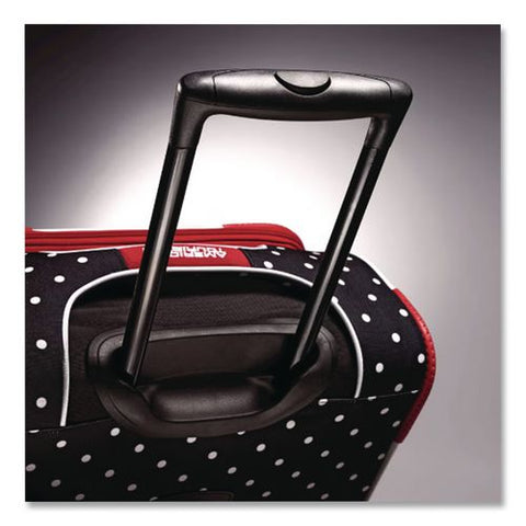 Disney Minnie Mouse Red Bow Softside Spinner Suitcase, 11 X 19 X 31, Black/red/white
