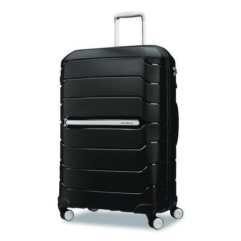 Freeform Hard Side Carry-on Suitcase, Four-wheeled Spinner, 20.95 X 13.8 X 31.1, Black