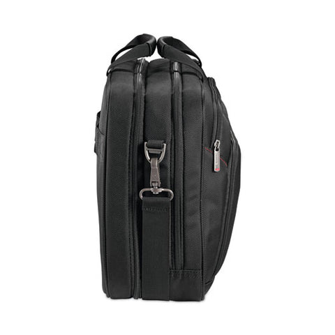 Xenon 3 Toploader Briefcase, Fits Devices Up To 15.6", Polyester, 16.5 X 4.75 X 12.75, Black