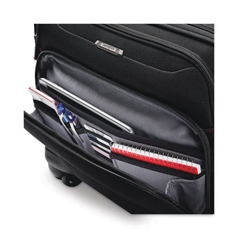 Xenon 3 Spinner Mobile Office, Fits Devices Up To 15.6", Ballistic Polyester, 13.25 X 7.25 X 16.25, Black