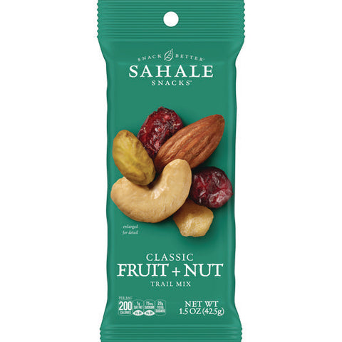 Fruit And Nut Classic Trail Mix, 1.5 Oz Bag, 18/carton