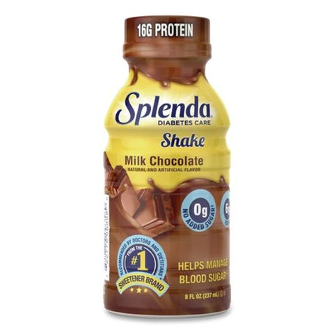 Diabetes Care Sugar-free Shake, Milk Chocolate, 8 Oz Bottle, 24/carton