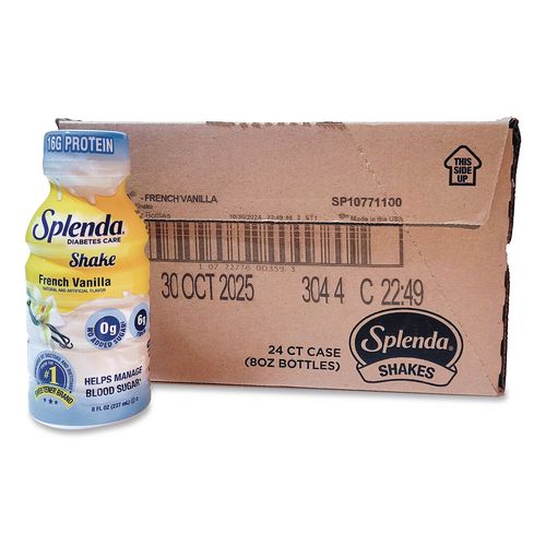Diabetes Care Sugar-free Shake, French Vanilla, 8 Oz Bottle, 24/carton