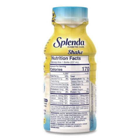 Diabetes Care Sugar-free Shake, French Vanilla, 8 Oz Bottle, 24/carton