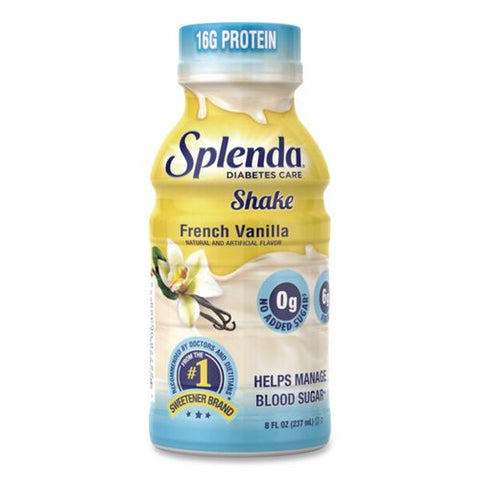 Diabetes Care Sugar-free Shake, French Vanilla, 8 Oz Bottle, 24/carton