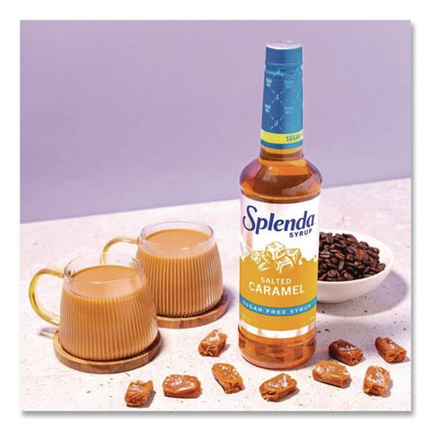 Sugar-free Coffee Syrup, Salted Caramel, 25.4 Oz Bottle, 6/carton