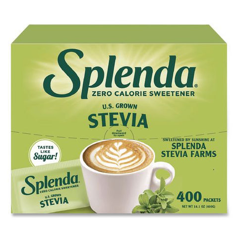 Stevia Sweetener Packet, 0.04 Oz, 400/box