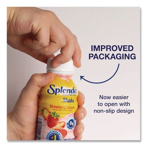 Diabetes Care Sugar-free Shake, Strawberry Cream, 14 Oz Bottle, 24/carton