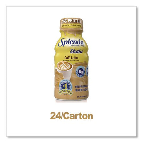 Diabetes Care Sugar-free Shake, Cafe Latte, 8 Oz Bottle, 24/carton