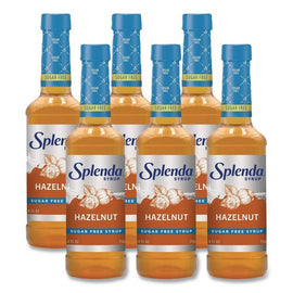 Sugar-free Coffee Syrup, Hazelnut, 25.4 Oz Bottle, 6/carton