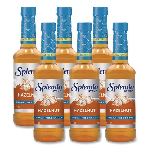 Sugar-free Coffee Syrup, Hazelnut, 25.4 Oz Bottle, 6/carton