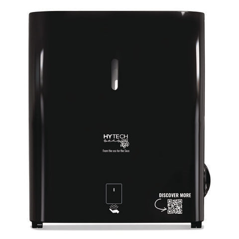 Hy Tech Towel Dispenser, Automatic, 11.8 X 9.8 X 14.2, Black