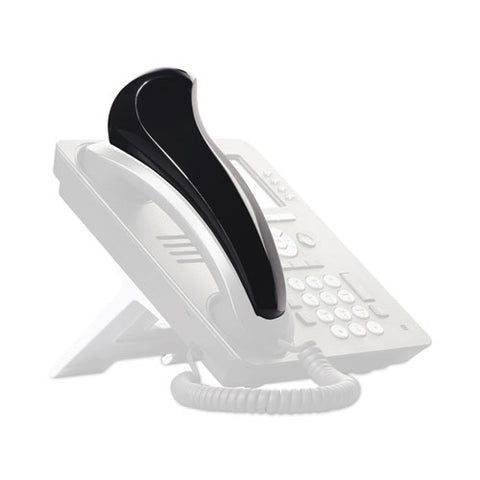 Standard Telephone Shoulder Rest, 2.63 X 7.5 X 2.25, Black