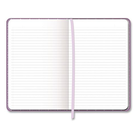 Hardcover Journal, (3) Elegant Geo Gold-foil Patterns, Medium/college Rule, Assorted Colors, (64) 8.25 X 5.5 Sheets, 3/pack