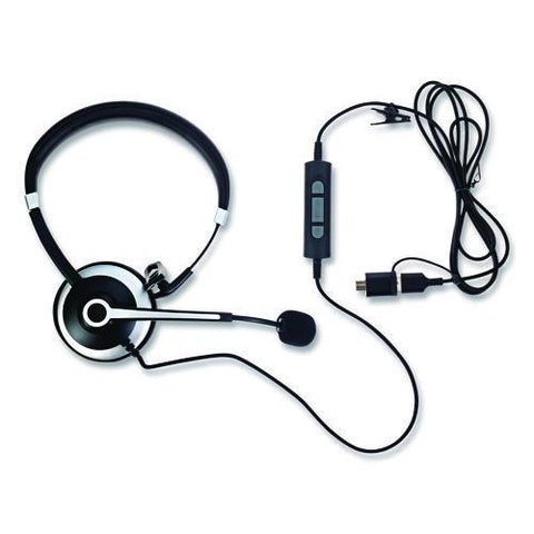 Spt-hsusb1 Over-the-head Monaural Headset