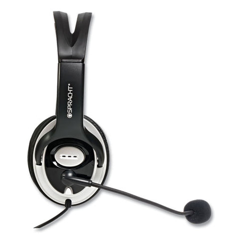 Zum Binaural Over The Head Headset, Black/silver