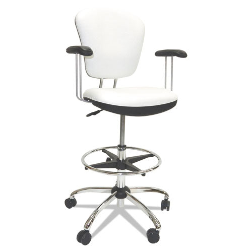 Chair,lab,w/arms,wh