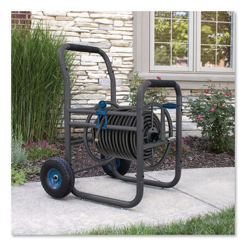 Professional Grade Hose Reel, 200 Ft, 32 X 26.75 X 38, Gray