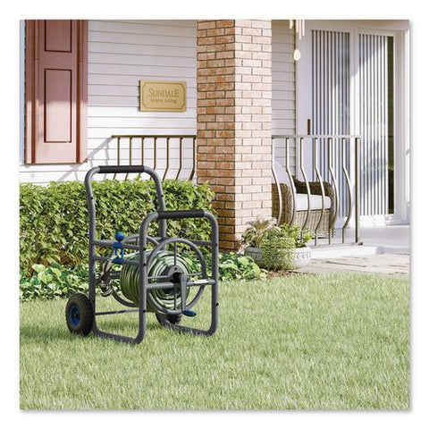 Professional Grade Hose Reel, 200 Ft, 32 X 26.75 X 38, Gray