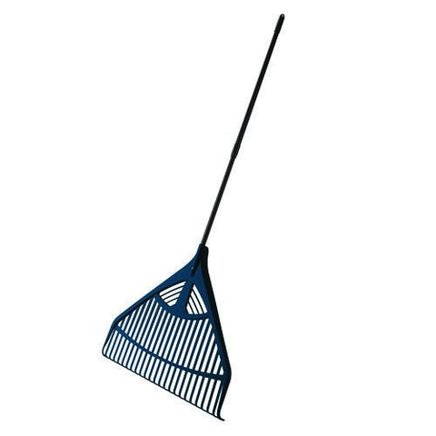 24 In Telescoping Rake, 24" Width X 47.5" To 66" Length