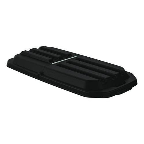 Tilt Truck Lid, For 1/2 Cubic Yard Tilt Truck, 29.22 X 57.91 X 5.44, Black
