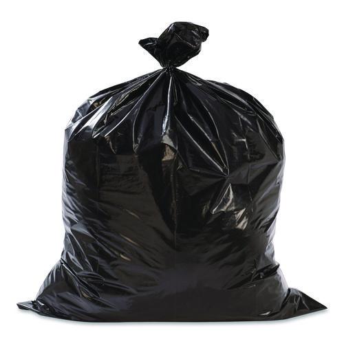Precise Fit Contractor Bag, Open-face, 55 Gal, 3 Mil, 41" X 49", Black, 15/box
