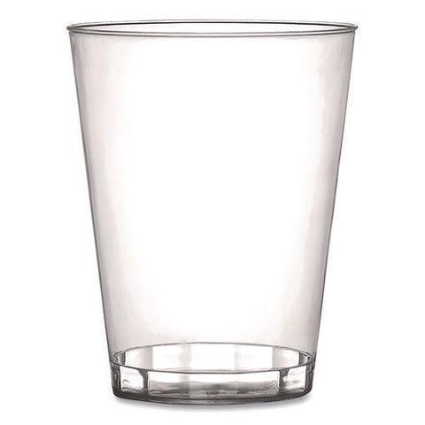 Plastic Tumblers, 8 Oz, Clear, 20/bag, 25 Bags/carton