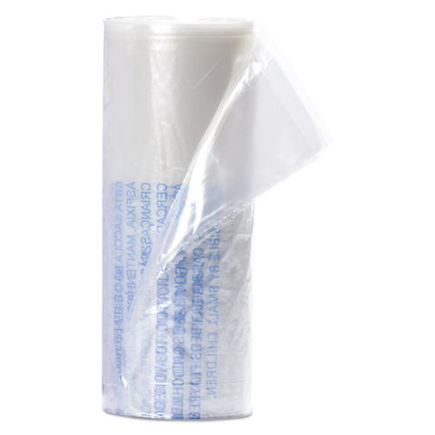 Plastic Shredder Bags, 6-8 Gal Capacity, 100/box