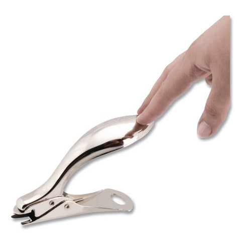 Heavy-duty Staple Remover, Satin Chrome, 12/carton